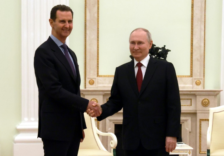  Putin hails Assad ties at talks with Turkey mend brewing