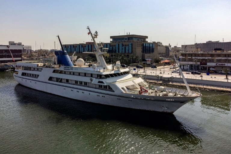  Saddam’s old yachts dock at the junction of Iraq’s Tigris and Euphrates rivers