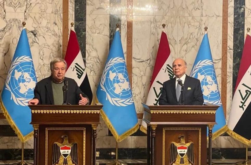  UN Secretary-General renews confidence in Iraqis