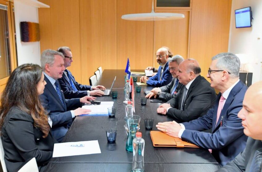 Iraqi, Finnish FMs discusses bilateral ties