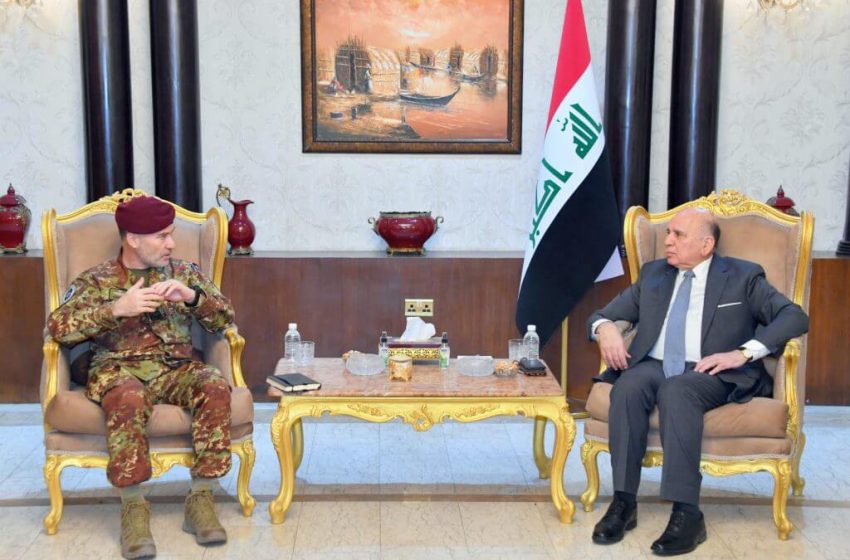 Iraqi FM discusses NATO’s support for Iraq’s cybersecurity