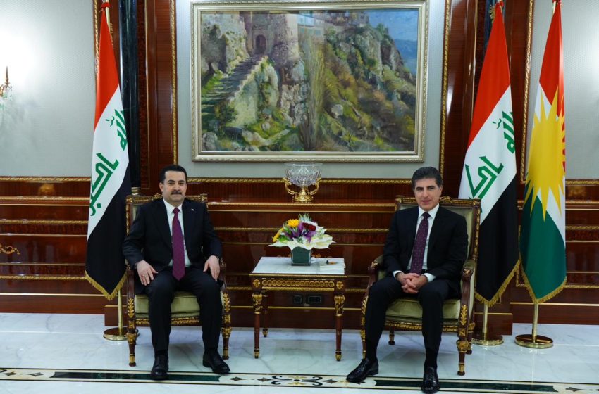  Al-Sudani holds constructive discussions in Erbil