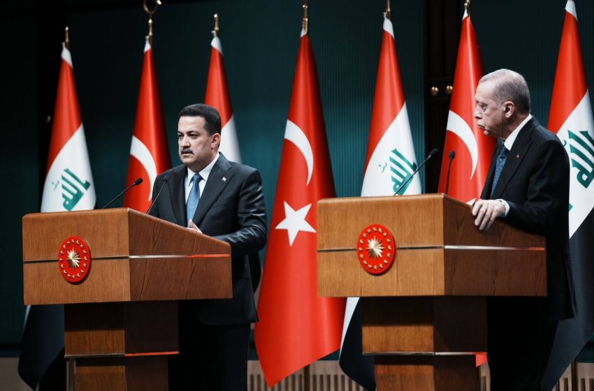  Iraq, Turkey agree to move forward with ‘development route’