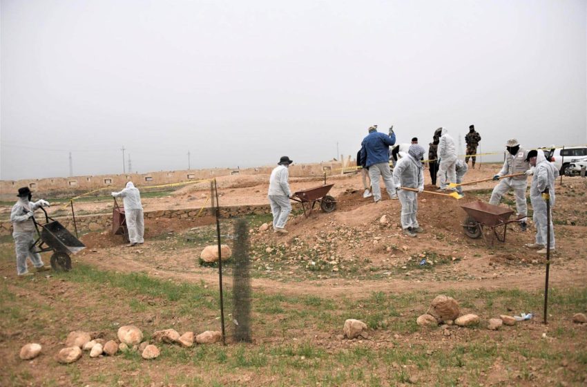  Iraqi authorities, UNITAD finish excavation of multiple mass graves