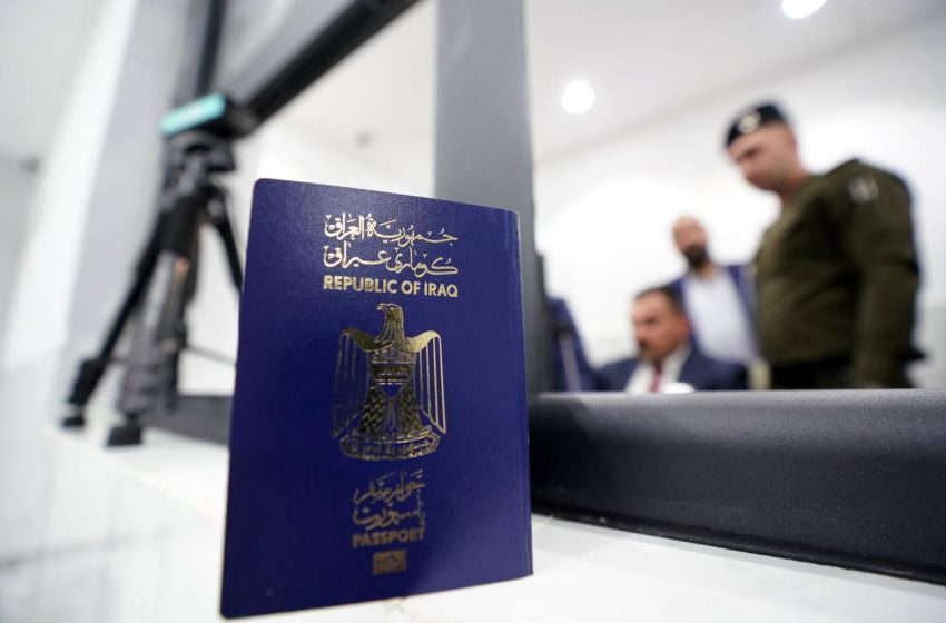  Iraq starts issuing 3rd generation of electronic passports