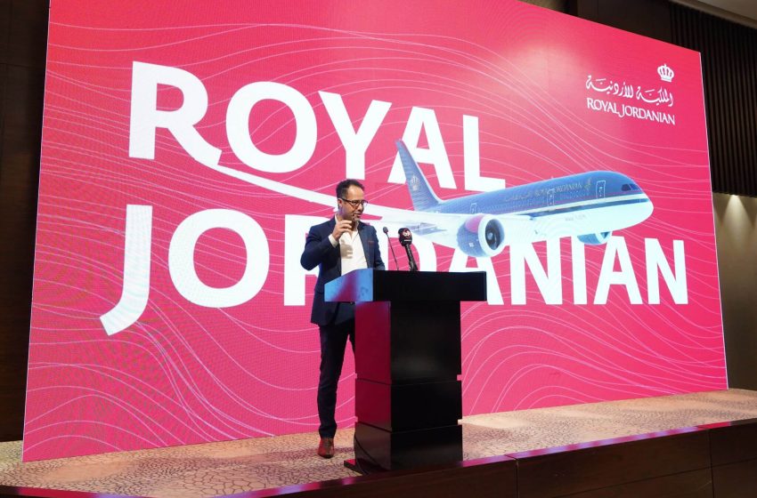  Royal Jordanian unveils plan to service 38 weekly flights between Iraq and Jordan