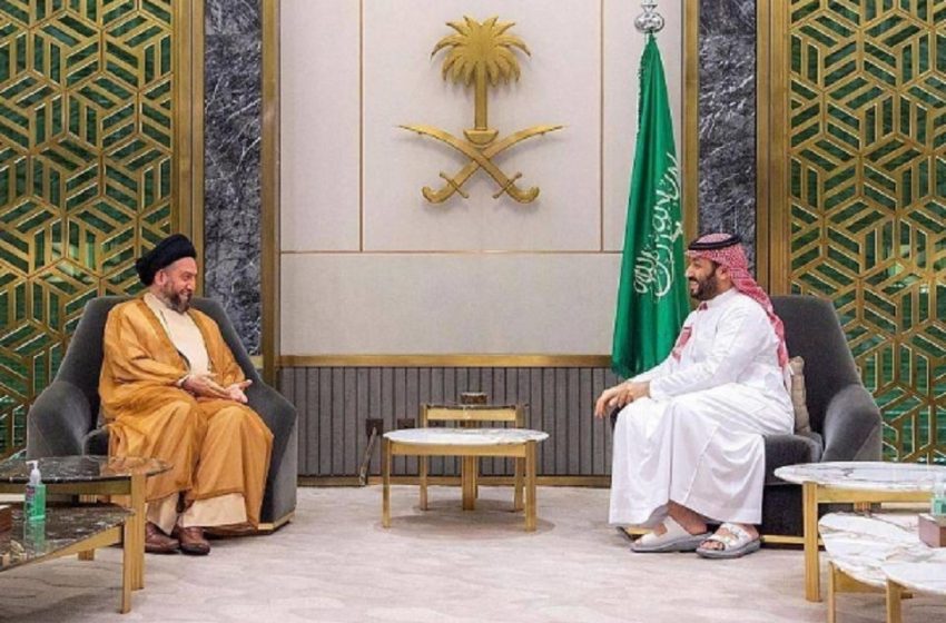  Al-Hakim meets Saudi Crown Prince in Jeddah
