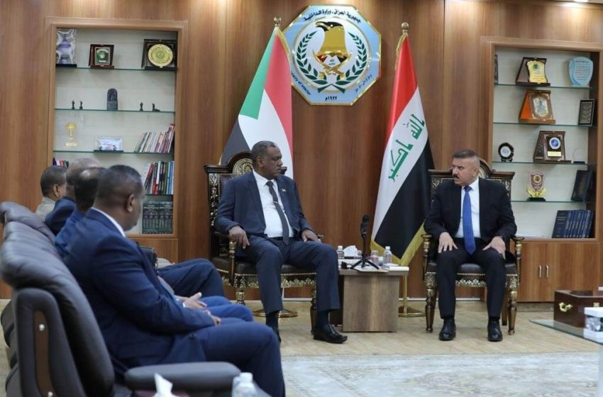  Iraqi, Sudanese interior ministers discuss combating terrorism