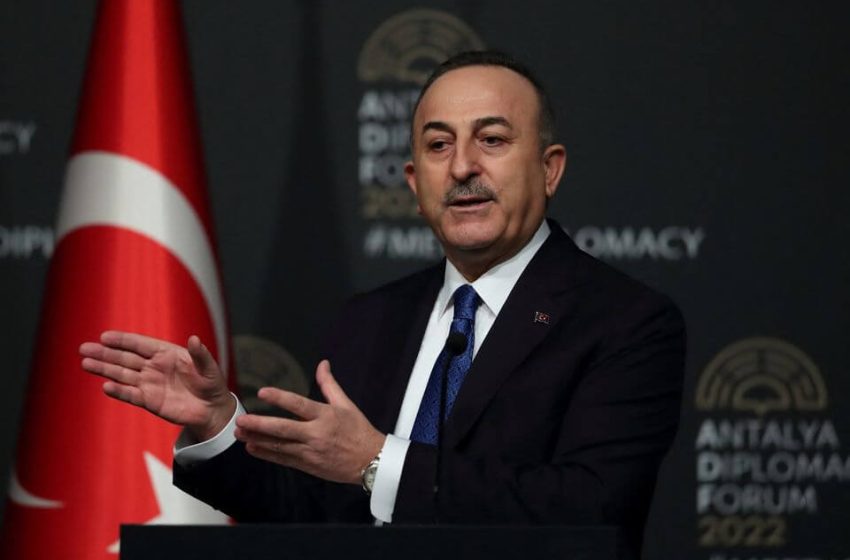  Turkish FM stresses Turkish forces will not withdraw from northern Iraq, Syria