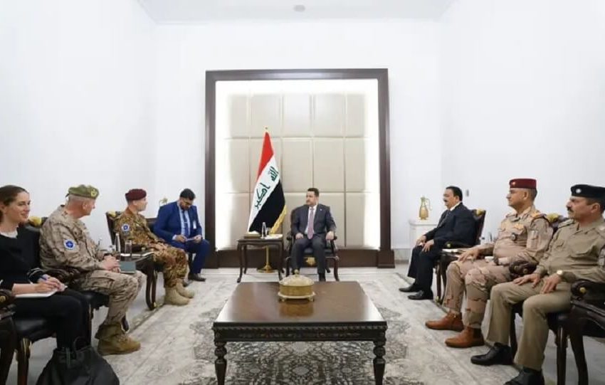  Iraqi PM stresses the need to develop military forces capabilities