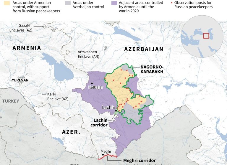  Fresh clashes on Armenia-Azerbaijan border