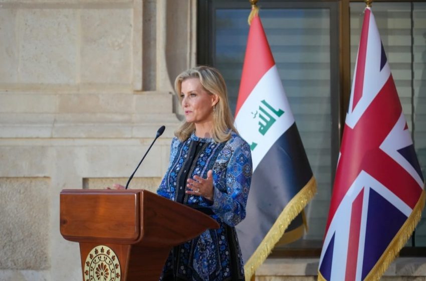  Duchess of Edinburgh’s trip to Iraq marks first British royal visit since 2006
