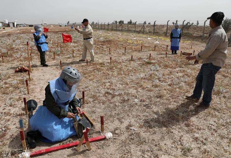  Environment Ministry launches plan to clear Al-Faw from landmines