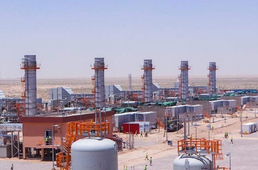  Oil Ministry inaugurates natural gas liquefaction plant in Rumaila oilfield
