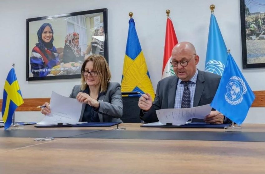  Sweden contributes $1.9 million to support stability in Iraq