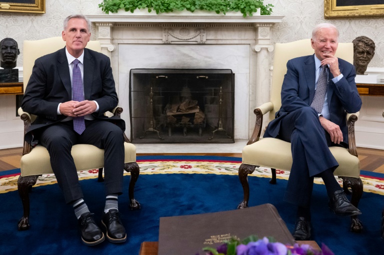  Biden and top Republican McCarthy — odd couple who saved US economy