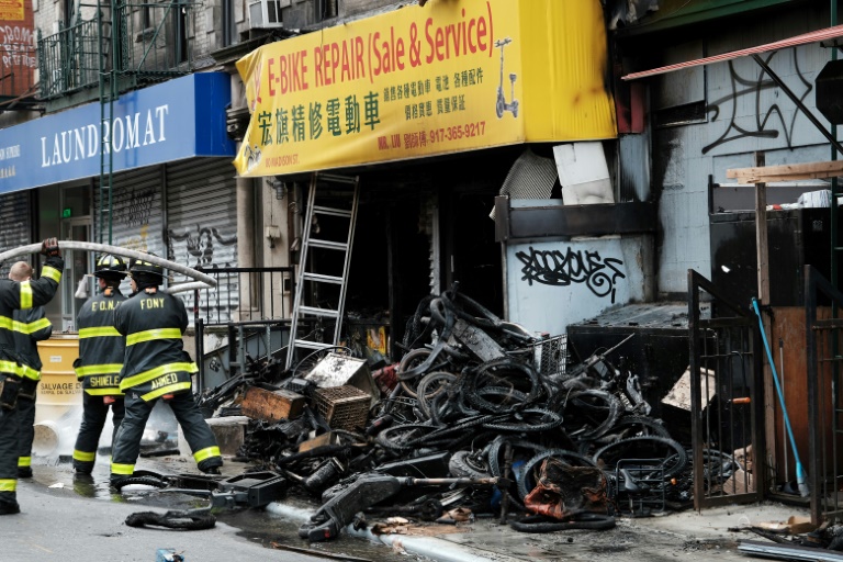  Four dead after latest New York e-bike fire