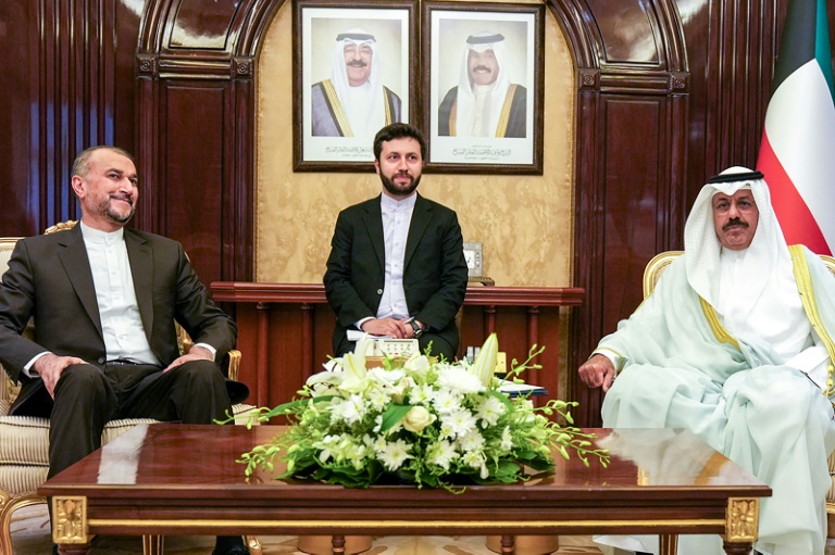  Iran top diplomat in Kuwait on third leg of Gulf tour