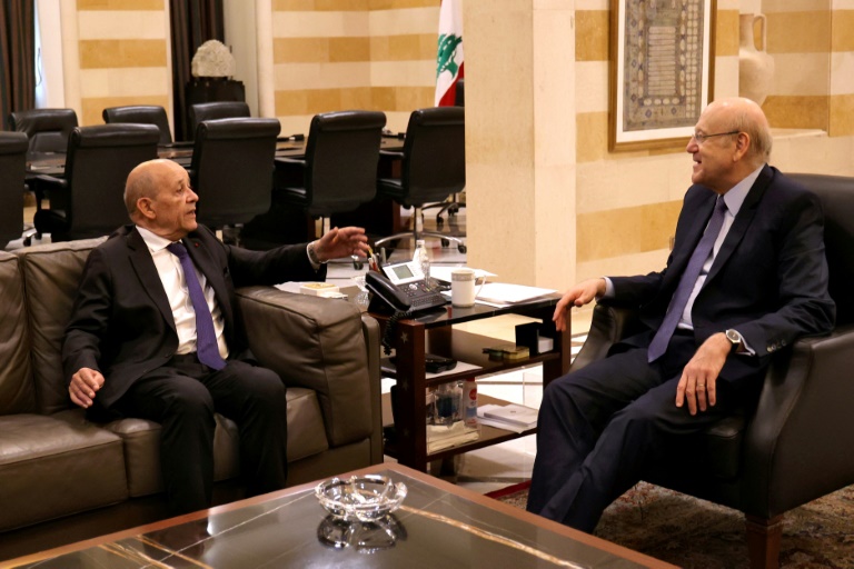  French envoy meets with key Lebanese figures