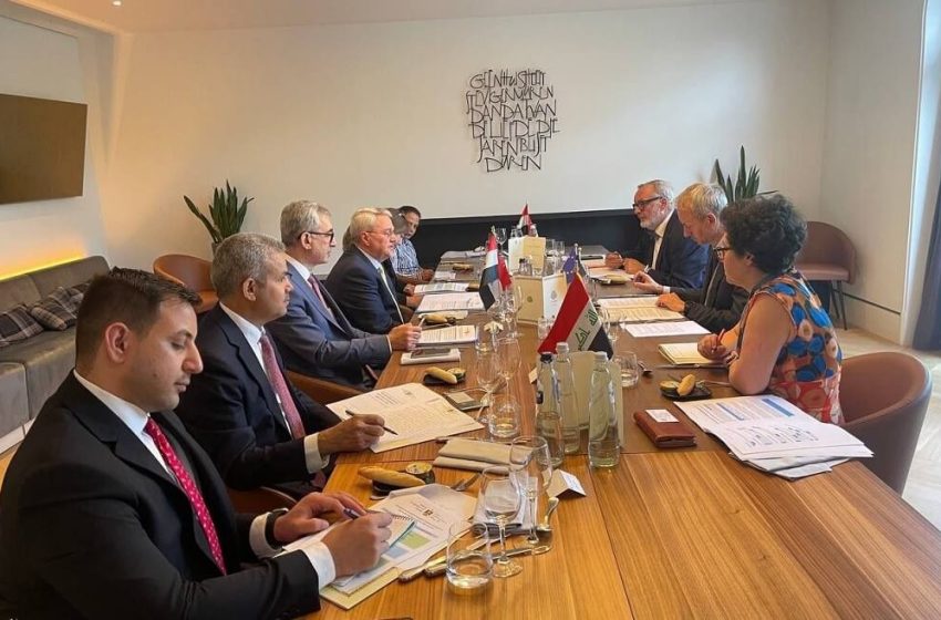  Iraq, Belgium hold political consultations