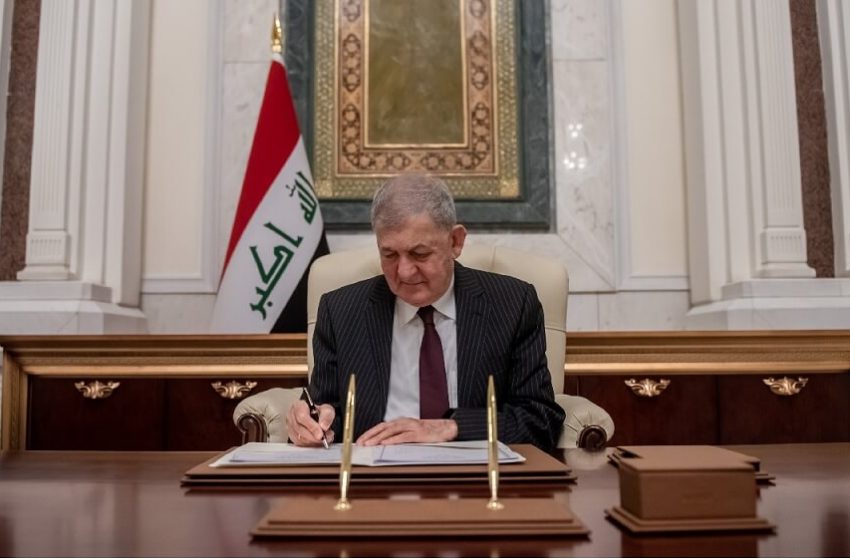  Iraqi President approves Iraq’s general budget