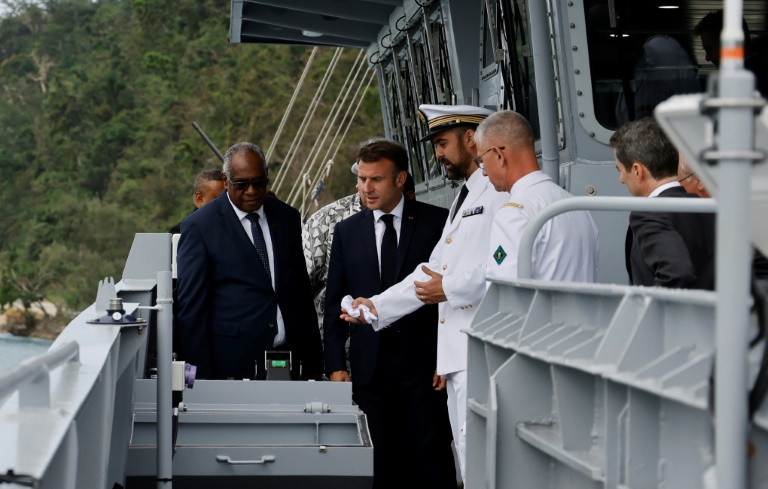  France’s Macron denounces ‘new imperialism’ in Pacific