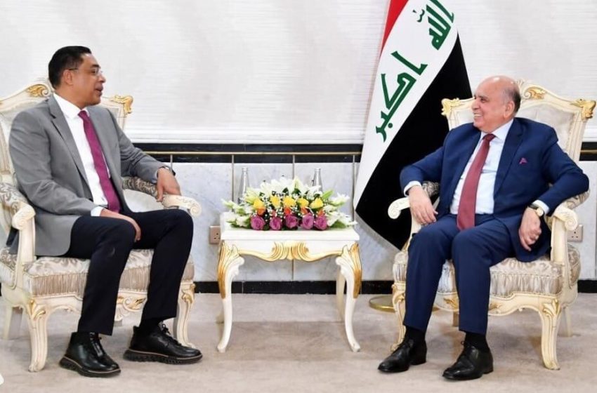  Iraq, Kuwait discuss upcoming Baghdad Conference for Cooperation and Partnership