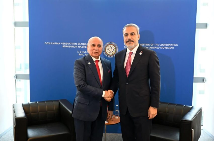  Iraq and Turkey discuss regional security, combating terrorism