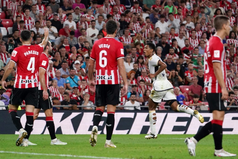  Bellingham strikes on debut as Real Madrid beat Athletic Bilbao