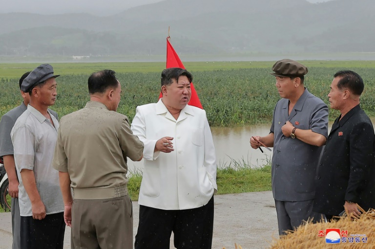  N. Korea’s Kim berates officials over storm damage