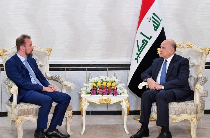  Iraqi FM stresses the need to promote cooperation with the EU