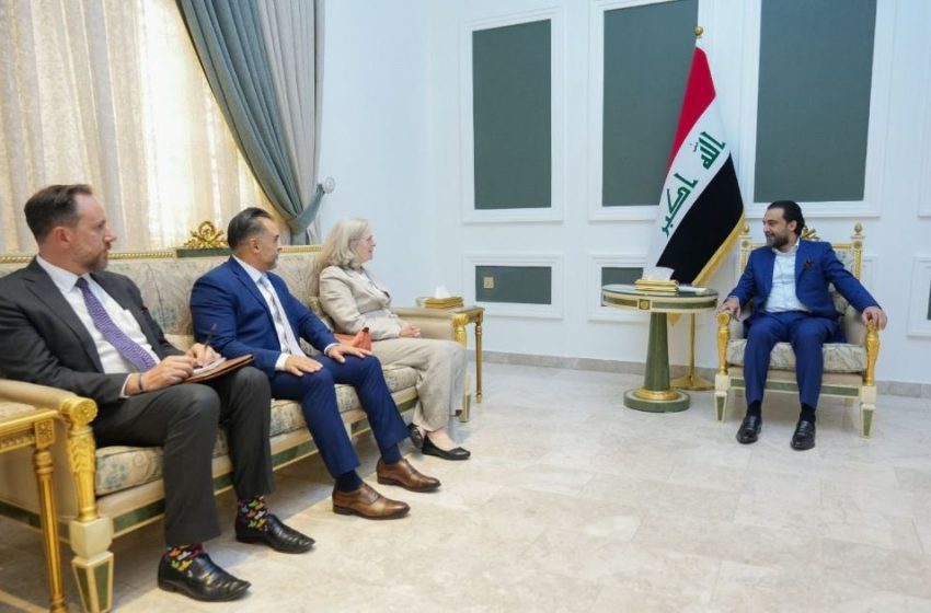  Parliament Speaker, US Ambassador discuss Iraqi-US joint security cooperation