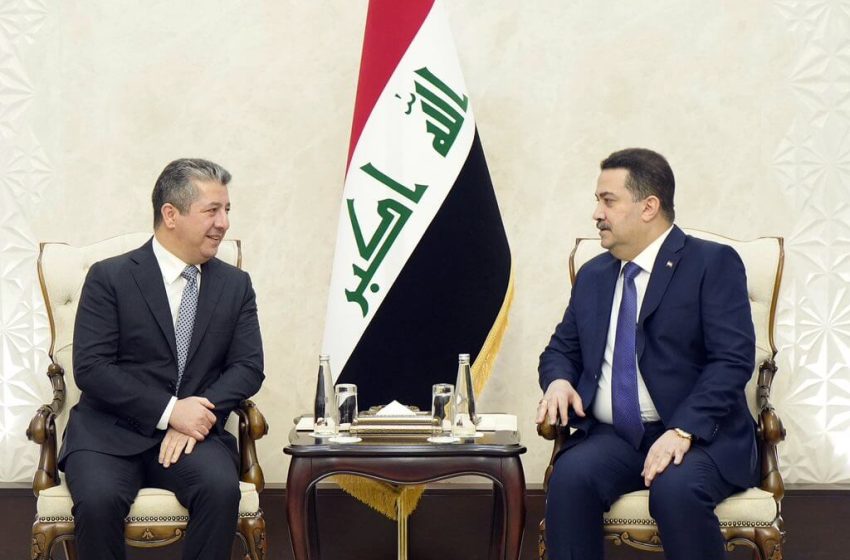  Al-Sudani, Barzani discuss fiscal dispute between Baghdad and the KRG