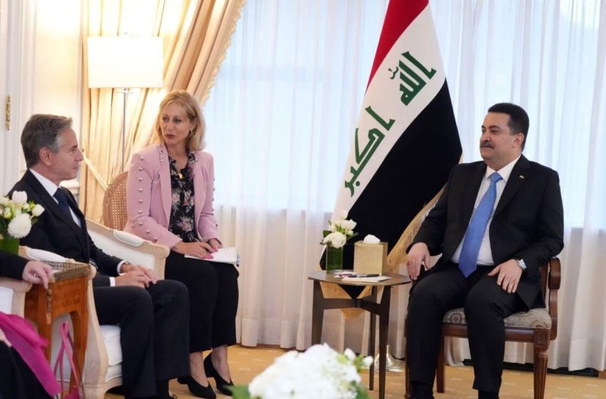  Iraqi PM Al-Sudani, US Secretary Blinken discuss Gaza crisis