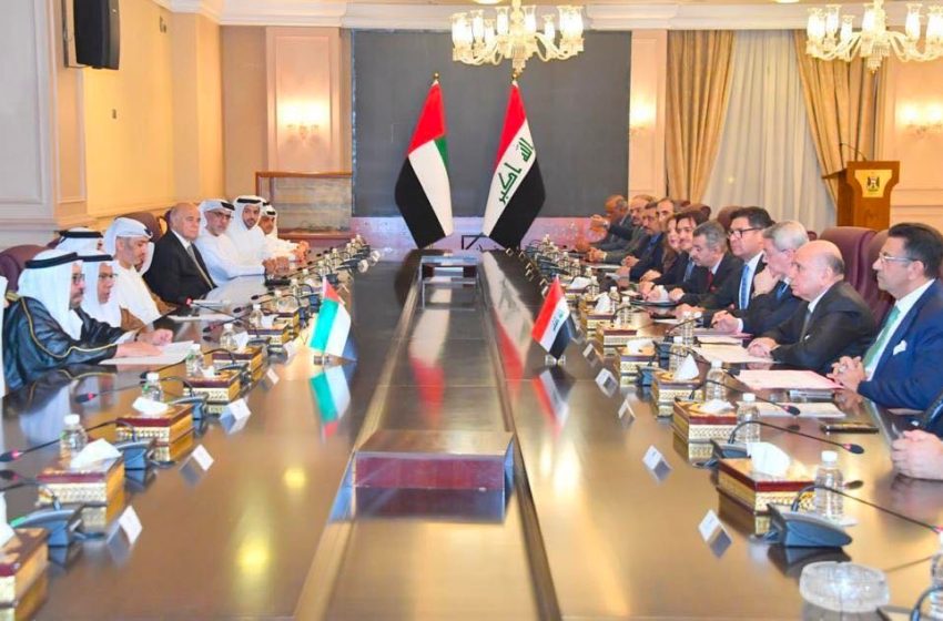  UAE’s Minister of State visits Iraq
