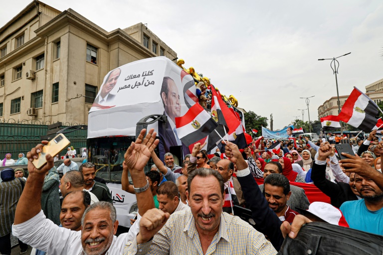  Egyptians rally for Sisi third term