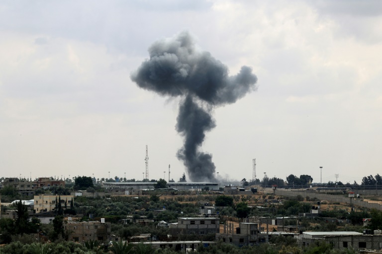  Gaza-Egypt crossing hit by Israel for second day