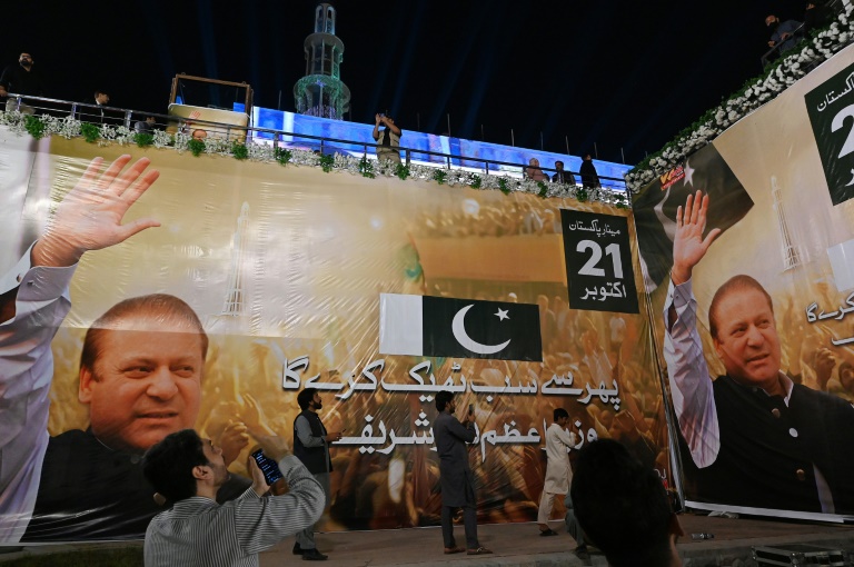  Exiled former Pakistan PM Nawaz Sharif set for comeback