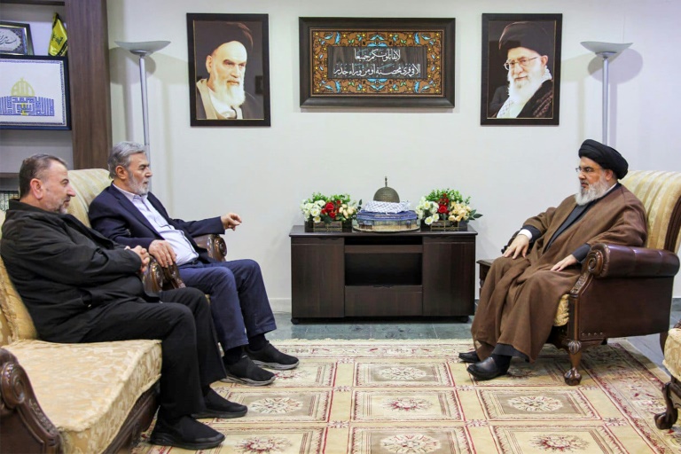  Lebanon’s Hezbollah chief meets Hamas, Islamic Jihad officials