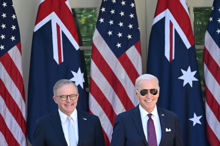  Biden, Australian PM hail alliance on lavish state visit