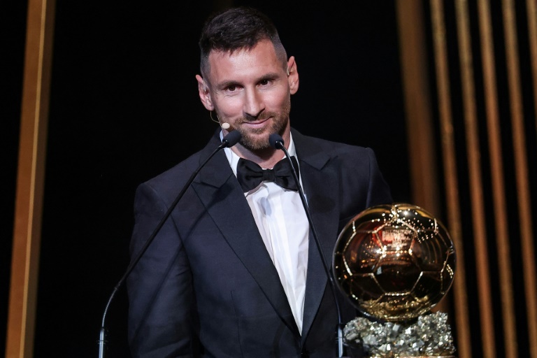  Messi wins eighth Ballon d’Or as Bonmati claims women’s award