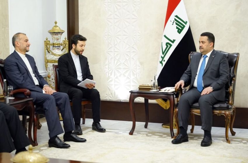  Iraq, Iran discuss recent developments in the Palestinian territories