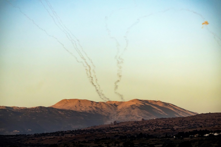  Rockets break the quiet in emptied towns along Israel-Lebanon border