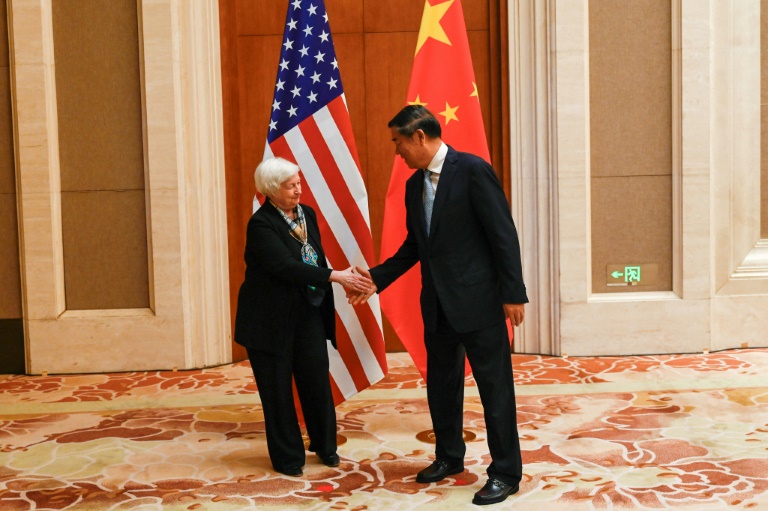  US, China finance chiefs open talks with eye on curbing tensions