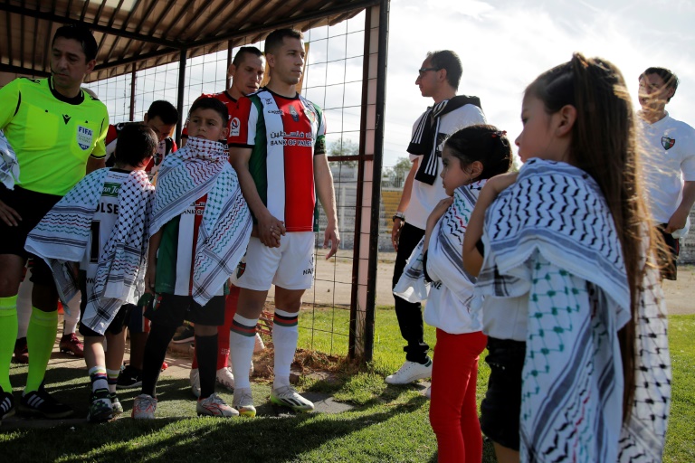  For a diaspora soccer club in Chile, ‘Palestine exists’