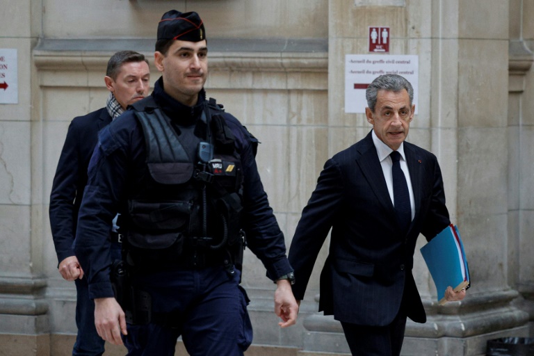  Sarkozy ‘vigorously’ denies wrongdoing in France appeals court