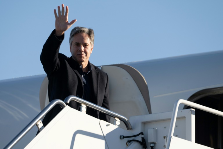  Blinken heads to rally Ukraine support, could cross paths with Lavrov