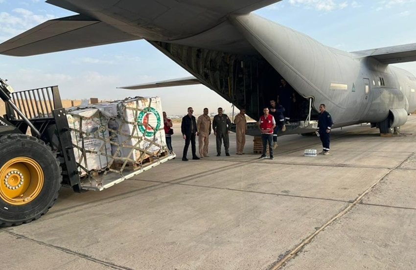  Iraq dispatches new batch of humanitarian aid to Gaza