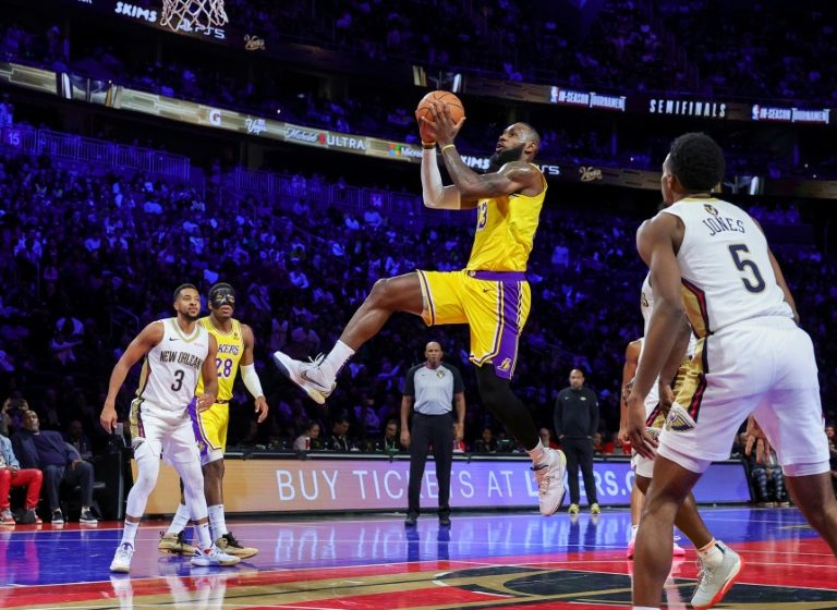 Lakers, Pacers set up NBA Cup final showdown