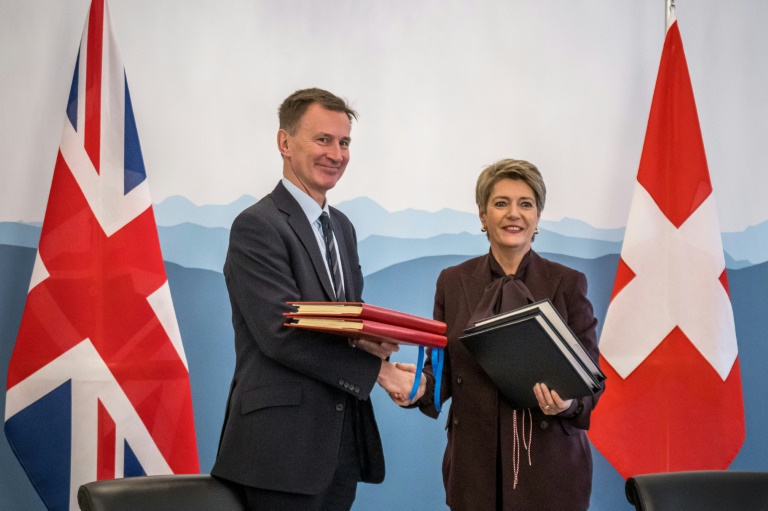  UK and Switzerland seal financial services deal